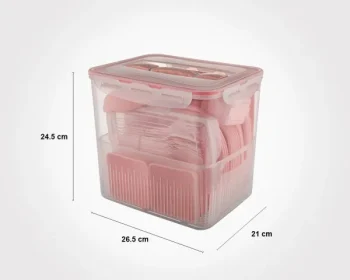 سرویس مسافرتی 60پارچه 6نفره لیمون - Image 2