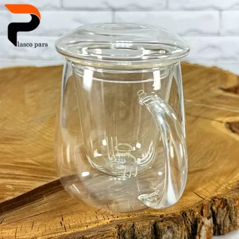 لیوان دمنوش تمام پیرکس تپل - Image 2