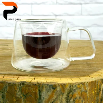 لیوان پیرکس دوجداره کف تخت - Image 5