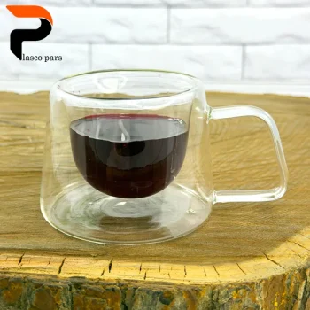 لیوان پیرکس دوجداره کف تخت - Image 2