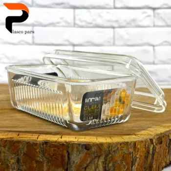 جا کره ای تک خانه شیشه ای شیاردار لیمون - Image 2