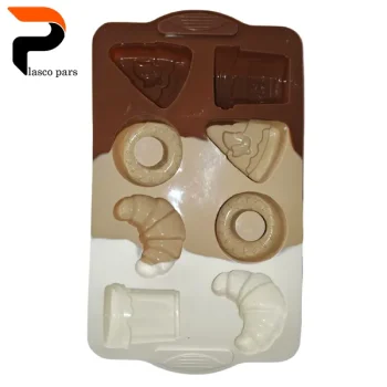 قالب کاپ کیک سیلیکونی طرح دونات 8 تایی - Image 3