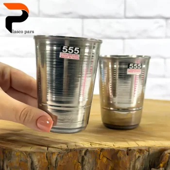 لیوان یخ استیل ارتفاع 10 - Image 2