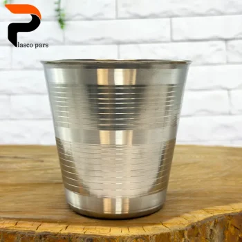 لیوان یخ استیل سایز 12