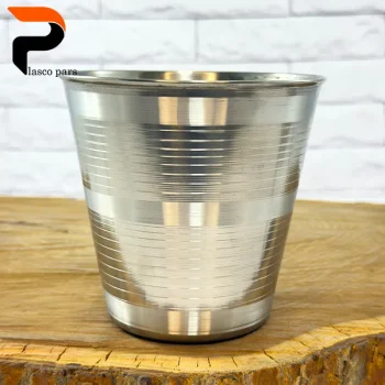 لیوان یخ استیل سایز 13