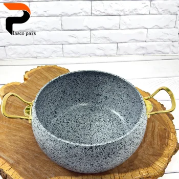 قابلمه 28 خمره ای درب پیرکس طوسی هاناتک - Image 8