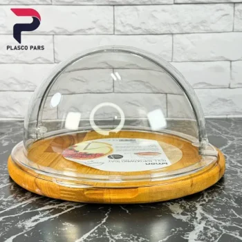 ظرف کیک کف چوبی لیمون - Image 6