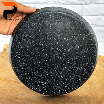 تابه پیتزا 23.5 گرانیتی مشکی هاناتک - Image 2