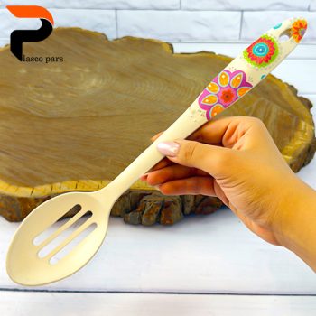 قاشق سوراخ دار بامبو  B-840 - Image 2