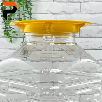 جار 10 لیتری درب فرمانی شفاف - Image 3