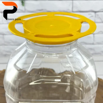 جار 10 لیتری درب فرمانی شفاف - Image 2