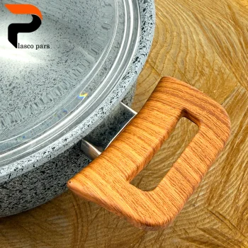 قابلمه 20 ونیز دسته چوبی درب پیرکس طوسی هاناتک - Image 7