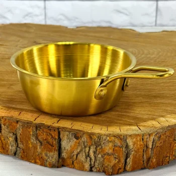 تابه تکدسته 17 استیل طلایی - Image 3