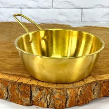 تابه تکدسته 17 استیل طلایی - Image 4