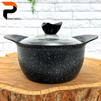 قابلمه 20 آدانا درب پیرکس مشکی هاناتک - Image 2