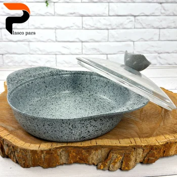 تابه 24 دودسته آدانا درب پیرکس طوسی هاناتک - Image 4