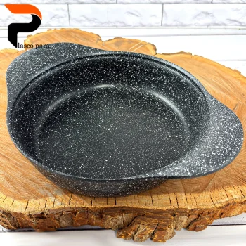 تابه 24 دودسته آدانا درب پیرکس مشکی هاناتک - Image 7