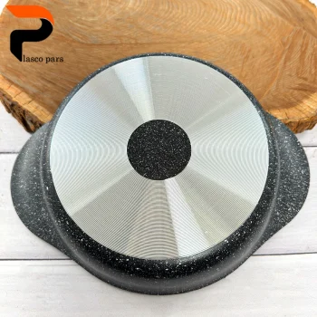 تابه 24 دودسته آدانا درب پیرکس مشکی هاناتک - Image 8