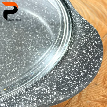 تابه 24 دودسته آدانا درب پیرکس مشکی هاناتک - Image 4