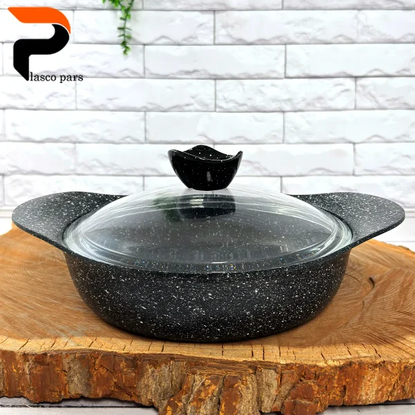 تابه 28 دودسته آدانا درب پیرکس مشکی هاناتک