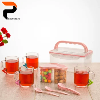 ست چایخوری 4 نفره لیمون