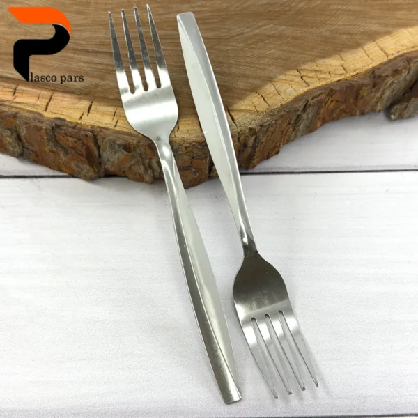 چنگال غذاخوری استیل مایلز