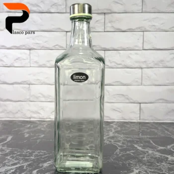 بطری آوا درب استیل لیمون