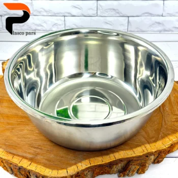 لگن استیل سایز 40 گرد