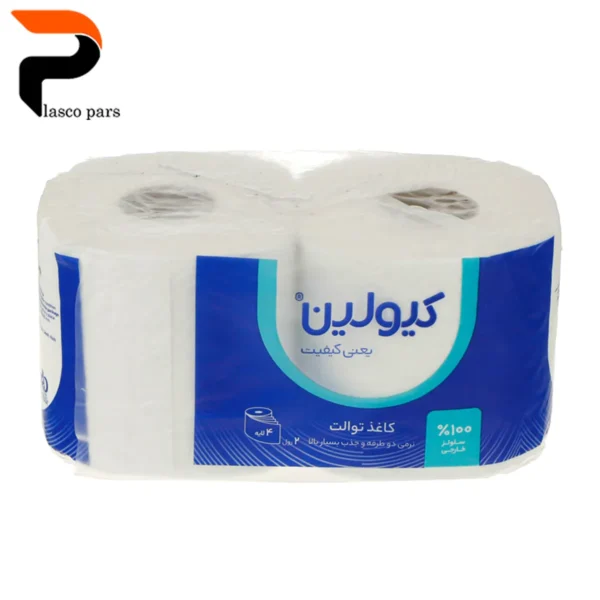 دستمال توالت 2 قلو کیولین
