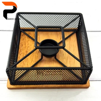 وارمر مربع توری مشکی کف چوبی ws x2