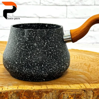 شیرجوش 1.5 لیتری دسته چوبی هاناتک - Image 5