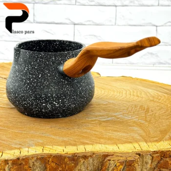 شیرجوش 1.5 لیتری دسته چوبی هاناتک - Image 4