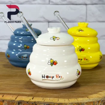 عسل خوری سرامیکی هانی - Image 2