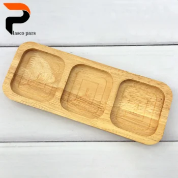 تخته سرو 3 خانه چوبی - Image 5