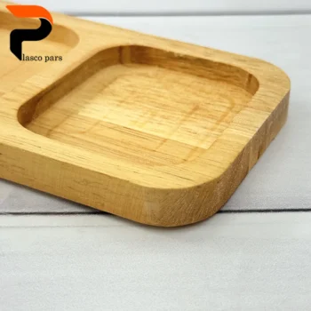 تخته سرو 3 خانه چوبی - Image 4