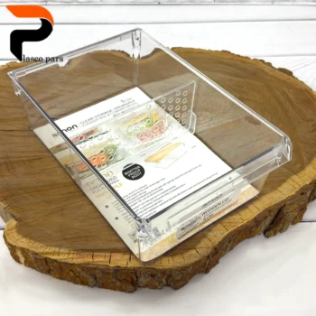 نظم دهنده 5 مقسم دار درب چوبی لیمون - Image 6