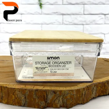 نظم دهنده 5 مقسم دار درب چوبی لیمون - Image 5