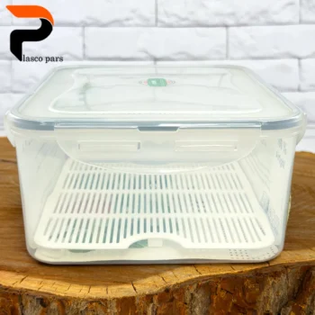 باکس سبزیجات مستطیل  لیمون - Image 5