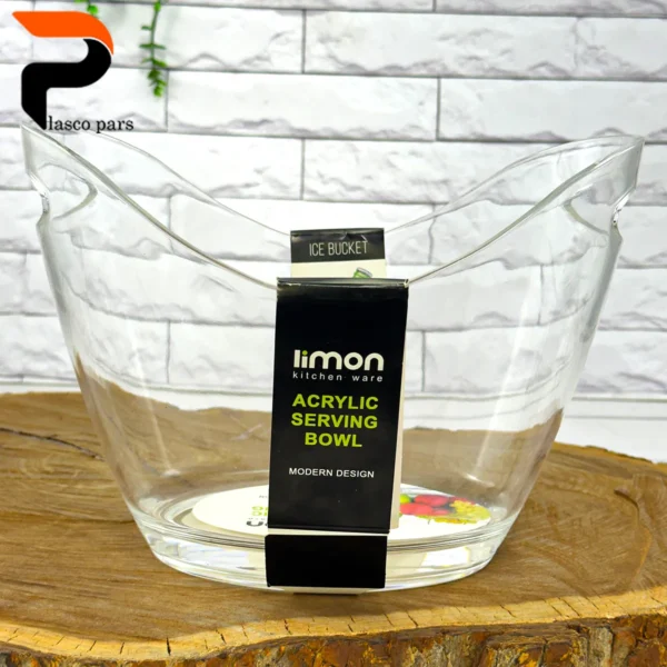 کاسه سرو اکرولیک لیمون