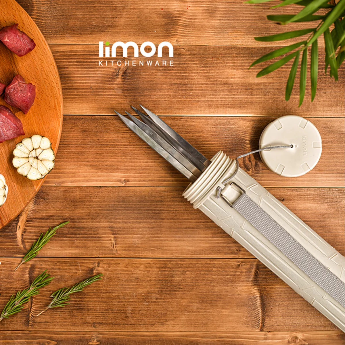 غلاف سیخ لیمون (2) غلاف سیخ بامبو لیمون - Image 1