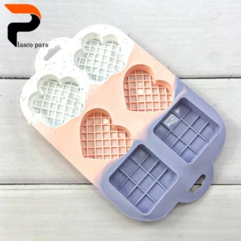قالب کیک سیلیکونی 6 عددی B416 - Image 2