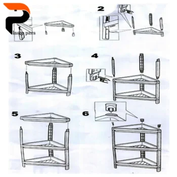 جاشامپویی 3 طبقه کنجی زمینی رویال - Image 10