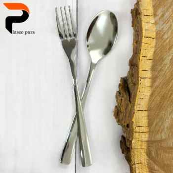 ست قاشق چنگال غذاخوری استیل  6 عددی 054 – win2 - Image 4