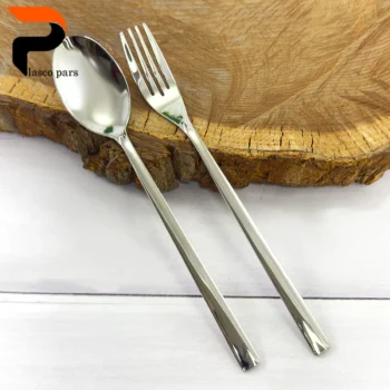 ست قاشق چنگال غذاخوری استیل  6 عددی 055 – win2 - Image 3