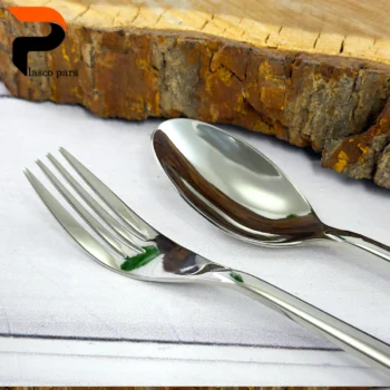 ست قاشق چنگال غذاخوری استیل  6 عددی 055 – win2 - Image 2