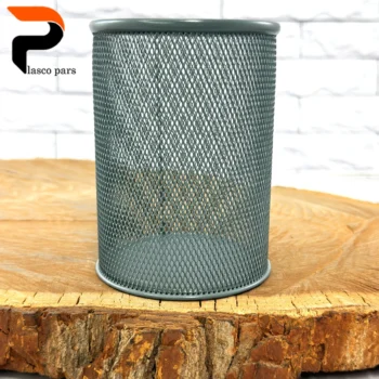 جا کفگیر و ملاقه توری طوسی