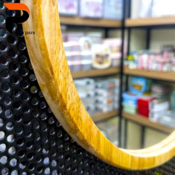 آینه چوبی 40 نهال اطلس - Image 4