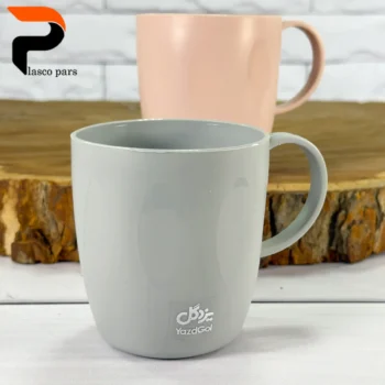لیوان دسته دار پلاستیکی یزدگل - Image 5