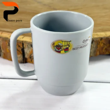 لیوان دسته دار پلاستیکی یزدگل - Image 2