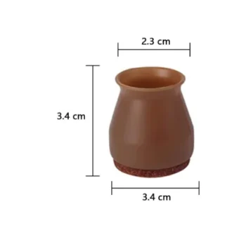 زیر پایه مبل و صندلی سیلیکونی نمد دار - Image 4